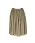 NMDS26605D ORGANIC MICRO CHK&VOILE PLAIN PATCHWORK OVERDYE RAJASTHAN GATHERED SKIRT