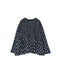 NMDS26612 80s ORGANIC SMALL CHECK MEDIUM FLOWER BLOCK PRINT C/NECK P/O SHIRT WITH PINTUCK