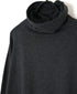 NNSL26501 14GG PLAIN STITCH COTTON/NYLON/SILK TURTLE NECK PULLOVER