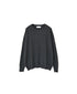 NNSL26502 14GG PLAIN STITCH COTTON/NYLON/SILK CREW-NECK PULLOVER