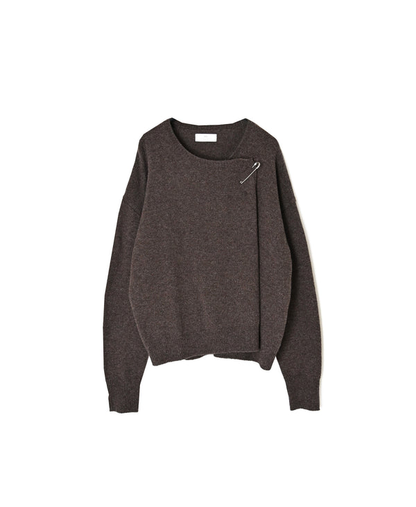 NNSL26511 7GG PLAIN STITCH NYLON/COTTON/WOOL CARDIGAN