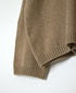 NNSL26514 7GG PLAIN STITCH NYLON/COTTON/WOOL CREW-NECK PULLOVER