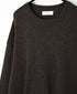 NNSL26514 7GG PLAIN STITCH NYLON/COTTON/WOOL CREW-NECK PULLOVER
