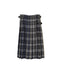 NOD0853 WORSTED WOOL LOW WAIST PLEATS WRAP SKIRT LENGTH 80cm