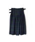 NOD0853 WORSTED WOOL LOW WAIST PLEATS WRAP SKIRT LENGTH 80cm