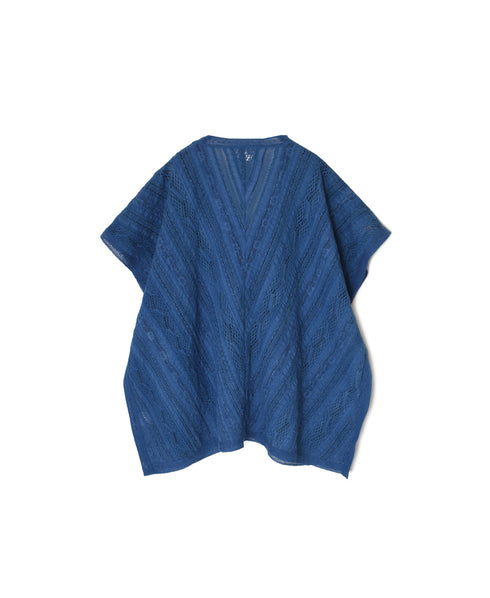 NSL25063 ALL LACE FRENCH/SL PONCHO