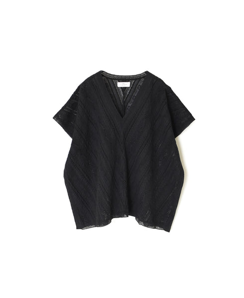 NSL25063 ALL LACE FRENCH/SL PONCHO