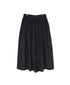 NSL25565 60s CAMBRIC PLAIN GATHERED SKIRT