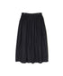 NSL25565 60s CAMBRIC PLAIN GATHERED SKIRT