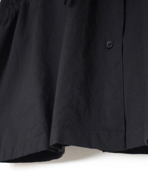 60s CAMBRIC PLAIN REGULAR COLLAR FLAP POCKET SHIRT
