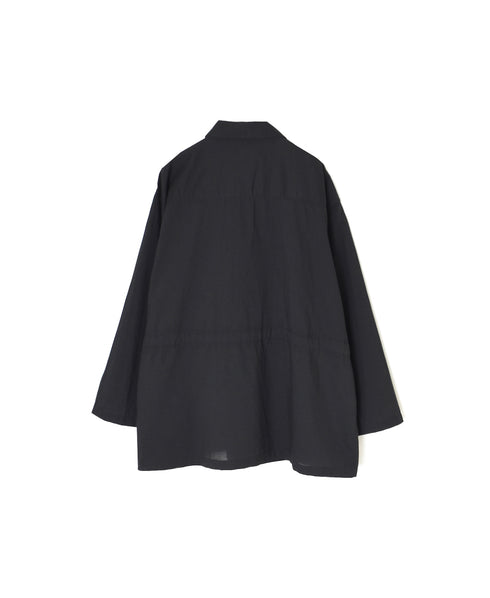 60s CAMBRIC PLAIN REGULAR COLLAR FLAP POCKET SHIRT