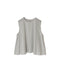 60s CAMBRIC PLAIN BACK OPENING SLEEVELESS SMOCK