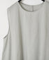 60s CAMBRIC PLAIN BACK OPENING SLEEVELESS SMOCK