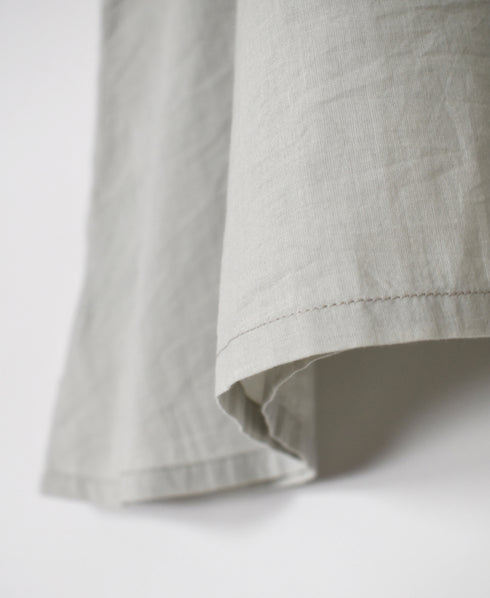 60s CAMBRIC PLAIN BACK OPENING SLEEVELESS SMOCK