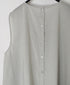60s CAMBRIC PLAIN BACK OPENING SLEEVELESS SMOCK
