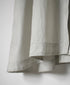 NSL26004 60s CAMBRIC PLAIN BANDED COLLAR BACK SIDE GATHERED DRESS