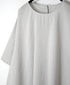 NSL26006 60s CAMBRIC PLAIN BACK OPENING SMOCK