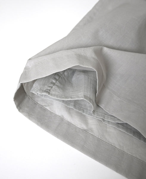 NSL26008 60s CAMBRIC PLAIN WIDE EASY PANTS