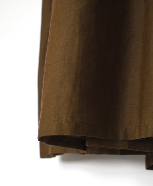 NSL26043 COTTON SILK PLAIN CACHE COEUR DRESS
