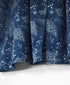 NSL26061 80s VOILE LEAF & FLOWER PRINT REGULAR COLLAR FRENCH/SL PINTUCK SHIRT