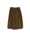 NSL26084 ALL HEMLA GATHERED SKIRT