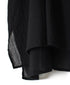 NSL26092 80s COTTON VOILE LACE LACE&STRING COLLAR GATHERED SHIRT