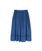 NSL26093 80s COTTON VOILE LACE GATHERED SKIRT