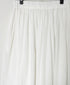 NSL26093 80s COTTON VOILE LACE GATHERED SKIRT