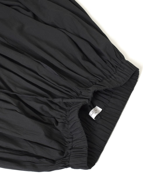 NSL26093 80s COTTON VOILE LACE GATHERED SKIRT