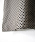 NSL26532 40s COTTON POPLIN DOT PRINT BANDED COLLAR SHIRT WITH GATHER
