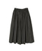 NSL26535 40s COTTON POPLIN DOT PRINT GATHERED SKIRT