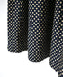NSL26535 40s COTTON POPLIN DOT PRINT GATHERED SKIRT