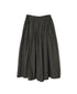 NSL26535 40s COTTON POPLIN DOT PRINT GATHERED SKIRT
