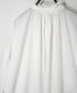 NSL26551 60s COTTON CAMBRIC PLAIN WITH LACE LACE FRILL COLLAR SHIRT