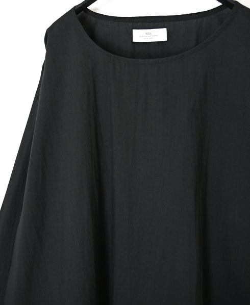 NSL26553 60s COTTON CAMBRIC PLAIN WITH LACE HEM & CUFF LACE SMOCK
