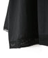 NSL26553 60s COTTON CAMBRIC PLAIN WITH LACE HEM & CUFF LACE SMOCK