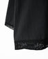 NSL26553 60s COTTON CAMBRIC PLAIN WITH LACE HEM & CUFF LACE SMOCK