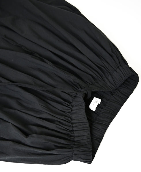 NSL26555 60s COTTON CAMBRIC PLAIN WITH LACE GATHERED SKIRT WITH PLEAT LACE