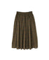 NSL26595 60s COTTON CAMBRIC FLOWER PRINT GATHERED SKIRT
