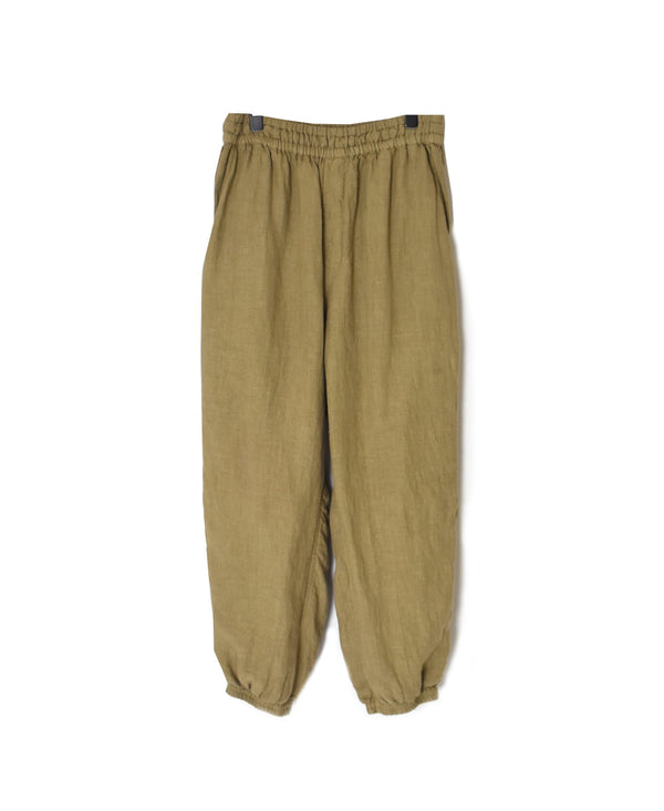 NVL2503LD 50s LINEN PLAIN (OVERDYE) EASY PANTS