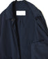 NVL2661D 40s POPLIN STRIPE OVERDYE REGULAR COLLAR LONG JACKET