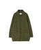 NVL2661D 40s POPLIN STRIPE OVERDYE REGULAR COLLAR LONG JACKET