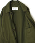 NVL2661D 40s POPLIN STRIPE OVERDYE REGULAR COLLAR LONG JACKET