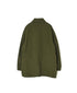 NVL2661D 40s POPLIN STRIPE OVERDYE REGULAR COLLAR LONG JACKET