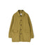 NVL2661D 40s POPLIN STRIPE OVERDYE REGULAR COLLAR LONG JACKET