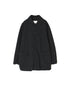 NVL2661D 40s POPLIN STRIPE OVERDYE REGULAR COLLAR LONG JACKET