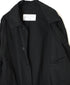 NVL2661D 40s POPLIN STRIPE OVERDYE REGULAR COLLAR LONG JACKET