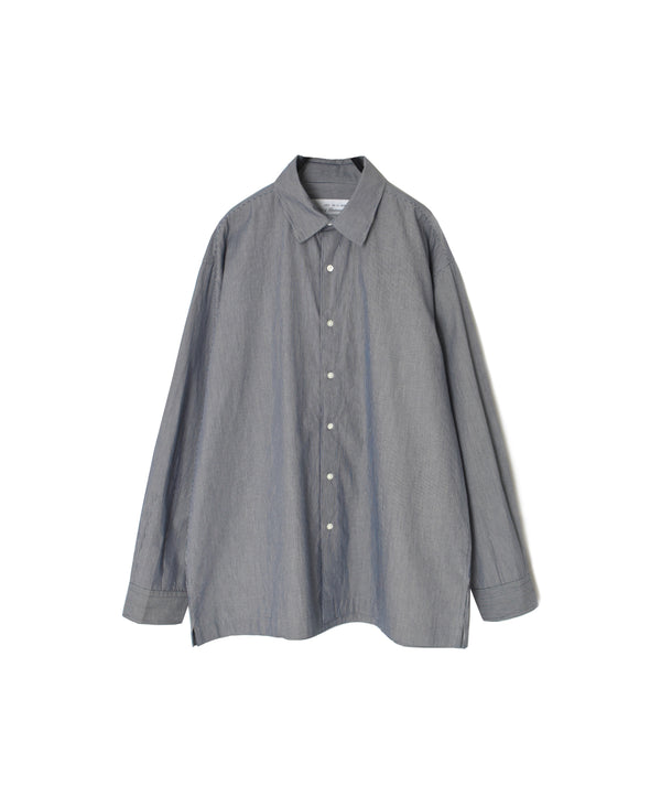 NVL2683SC POPLIN STRIPE REGULAR COLLAR L/SL SHIRTS