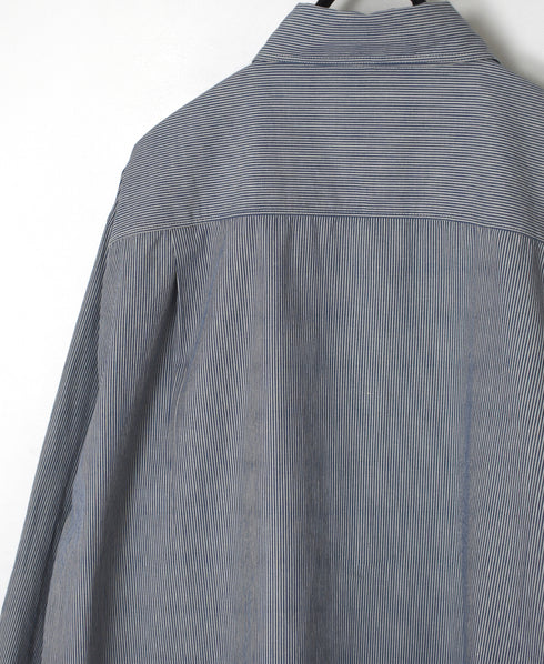 NVL2683SC POPLIN STRIPE REGULAR COLLAR L/SL SHIRTS