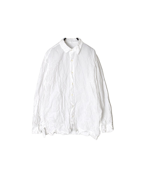 NVL2683W 60s ORGANIC POPLIN WRINKLE REGULAR COLLAR L/SL SHIRTS